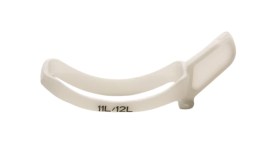 Багаторазовий кронштейн Infifnity Plus для ультразвукового датчика Esaote. Кронштейн має вигнуту форму для фіксації датчику та ручку для зняття.