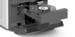 Процес автоматичного завантаження мікрофлюїдного диска для проведення аналізу