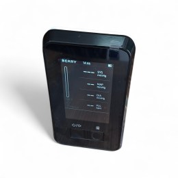 Екран ветеринарного тонометра з індикаторами систолічного, діастолічного, середнього тиску та пульсу